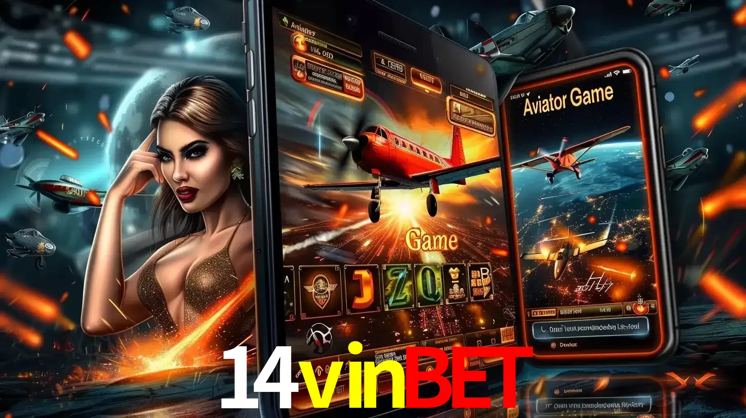 Mulher estilosa cercada por telas que exibem a jogabilidade do Aviator, capturando a intensidade e a estratégia deste popular crash game oferecido pelo 14vinbet.